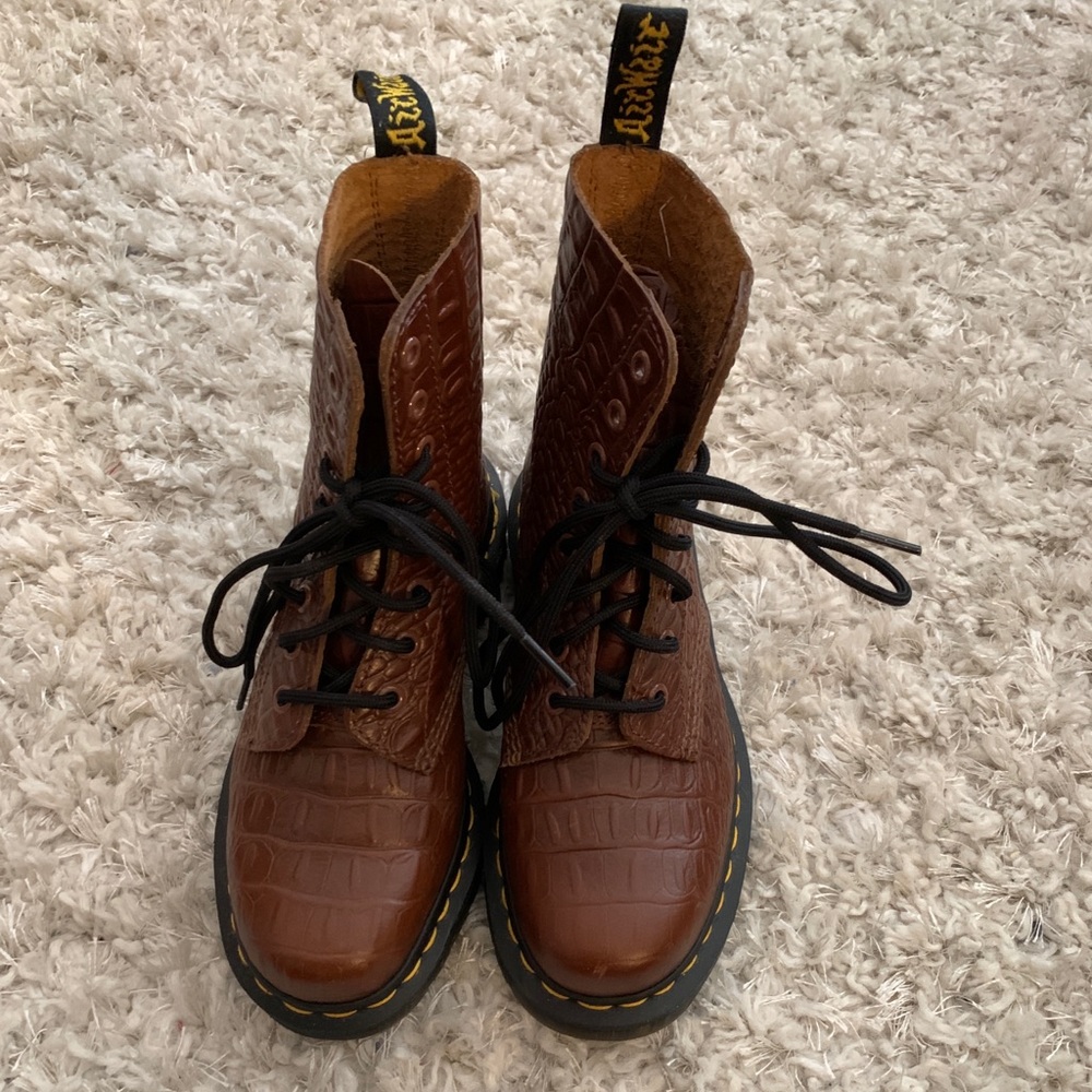 RARE Dr. Martens  Croc Boots